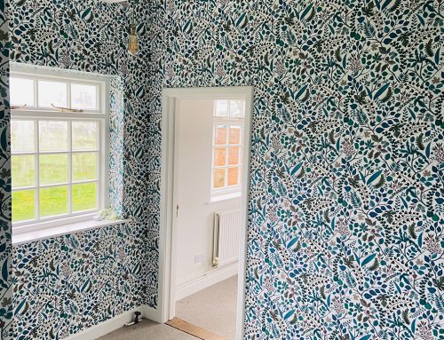 Floral Wallpaper Remodel